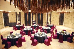 Planet Hollywood- Dinning table view