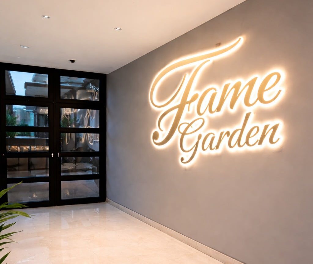 Fame Garden Led Signage