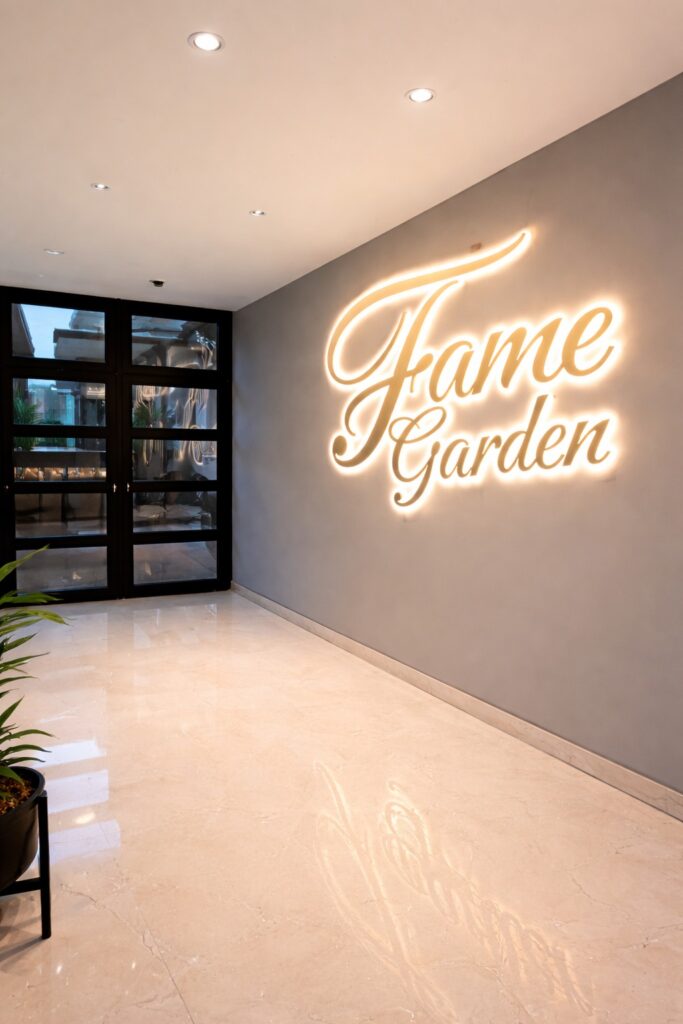 Fame Garden Led Signage